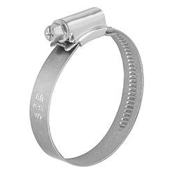 Fascette stringitubo in acciaio inox (W4) DIN 3017-1 Larghezza nastro 9 mm e 12 mm (07850-01)