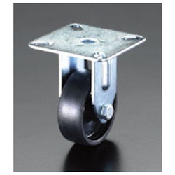 Ruote per attrezzature (ruote fisse) / ruota girevole da 75 mm (accessori metallici fissi), EA986HV-75