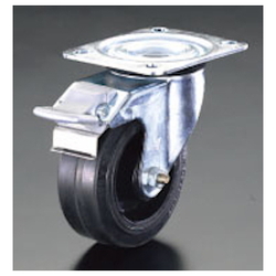 Ruote per attrezzature con freno posteriore (ruote piroettanti) / diametro ruota × larghezza: 100 × 38 mm