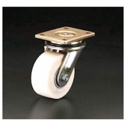 Ruote per attrezzature (ruote piroettanti) / diametro ruota × larghezza: 100 × 55 mm / ruota in nylon