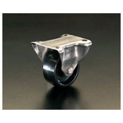 Ruote per attrezzature (ruote fisse) / diametro ruota × larghezza: 150 × 50 mm. Temperatura di resistenza al calore: da -35 a 300°C / acciaio inox