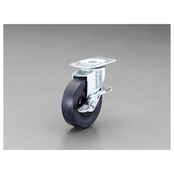 Ruote con freno (ruote girevoli) / diametro ruota × larghezza: 75 × 20 mm