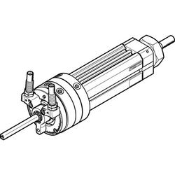 Attuatore rotativo/lineare, serie DSL