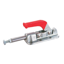 Morsetto a ginocchiera, tipo push-pull, base flangiata, dimensione bullone M10, forza di serraggio 11.360 N