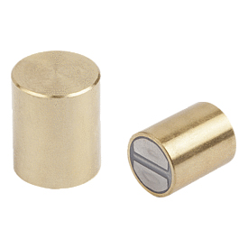 Magneti vaso profondo con superficie magnetica lavorabile NdFeB (K1403)