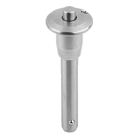 Perni di bloccaggio a sfera con impugnatura a fungo in acciaio inox (K0641)