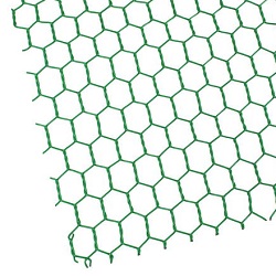 Rotolo di rete a esagoni in vinile 450 mm x 30m