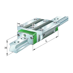 Carrello / acciaio inox / non ingrassato / KWVE-ES-UG-RROC