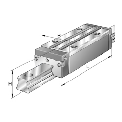 Carrello / carrello alto e lungo / classe di precisione selezionabile / KWVE-HL