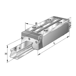 Carrello / carrello alto e lungo / acciaio inox / classe di precisione selezionabile / quattro file / KWVE-HL-RROC