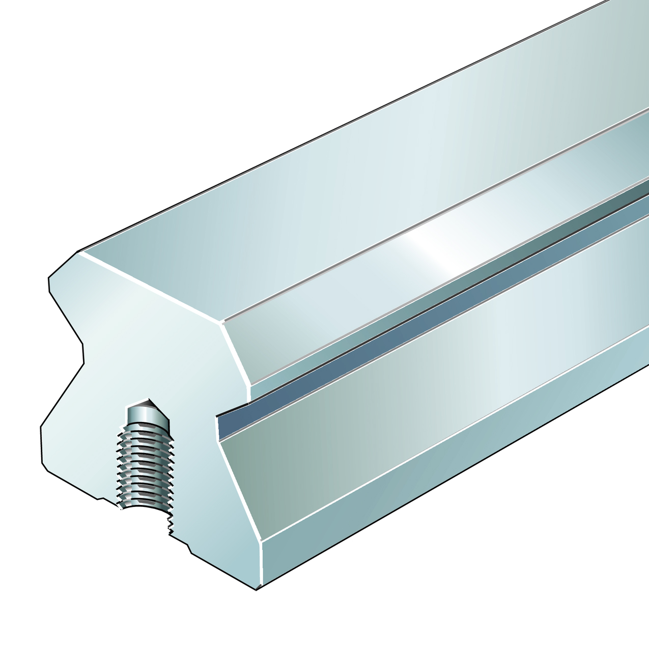 Guida profilata, TSX..-D-U Series