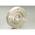 Supporto cuscinetto / flangia tonda / svasatura, filettatura femmina / cuscinetto a sfere a gola profonda / acciaio inox / BCS