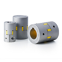 Giunti a gancio / montaggio selezionabile / disco a gancio: PU, Shore A90 / corpo: alluminio / ALS-Y / MIKI PULLEY ALS-055-Y-15B-20B