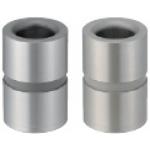 Bussole di foratura / scanalatura / foro +0,01 / acciaio, acciaio inox / 50HRC-60HRC