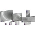 Piastre metalliche / superficie fresata e rettificata circolare / dimensioni selezionabili / EN 1.0038 Equiv.