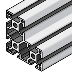 Serie 5 / Cava da 6 / 40x40x20mm / Con parallelismo di superficie