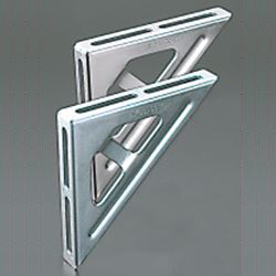 Kun ad angolo / Kun con canale, staffa portatile (acciaio inox)