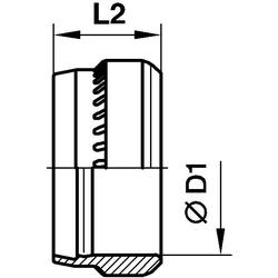 Anello di arresto progressivo Parker PSR
