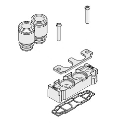 Elettrovalvola a 5 vie plug-in serie SY3000/5000/7000 parti di ricambio valvola