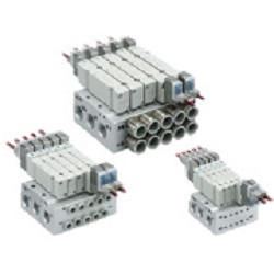 Elettrovalvola compatta a 5 vie non plug-in serie JSY1000/3000/5000