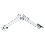 braccetto inox con fermo automatico per tettoia B-1020-B