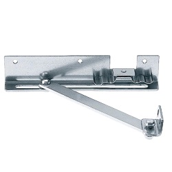 Braccetto per ante a 2 gradini per porte in acciaio inox B-1136-2