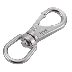 Moschettone girevole (Acciaio inox)