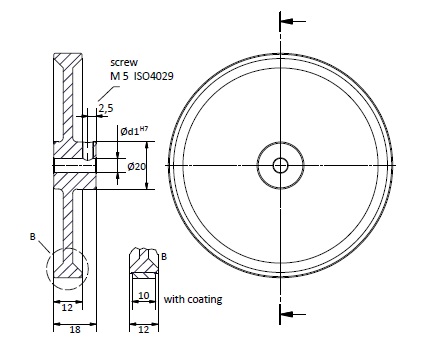 Measuring wheel 