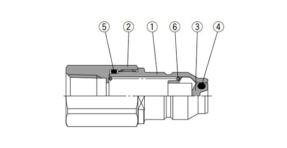 Plug structural drawing