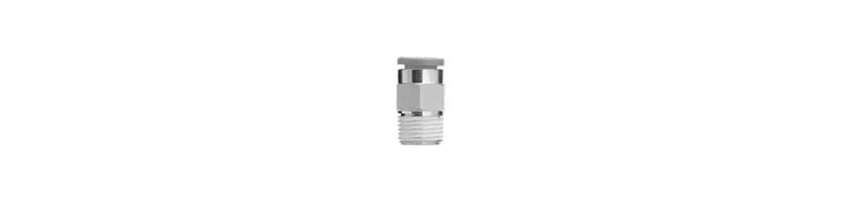 Male Connector KQ2H (Sealant) KQ2H01/KQ2H03/KQ2H05/KQ2H07/KQ2H09/KQ2H11/KQ2H13 Series product image 