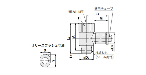 Universal Female Elbow KQ2VF (Sealant): related images