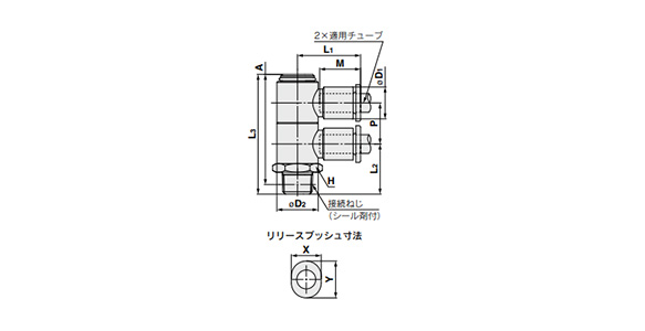 Double Male Elbow KQ2VD (Sealant): related images