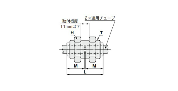 Bulkhead Union KQ2E: related images