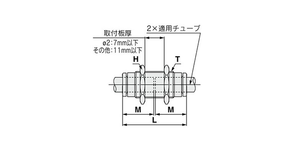 Bulkhead Union: KQ2E (Interchangeable With KJ): Related Images