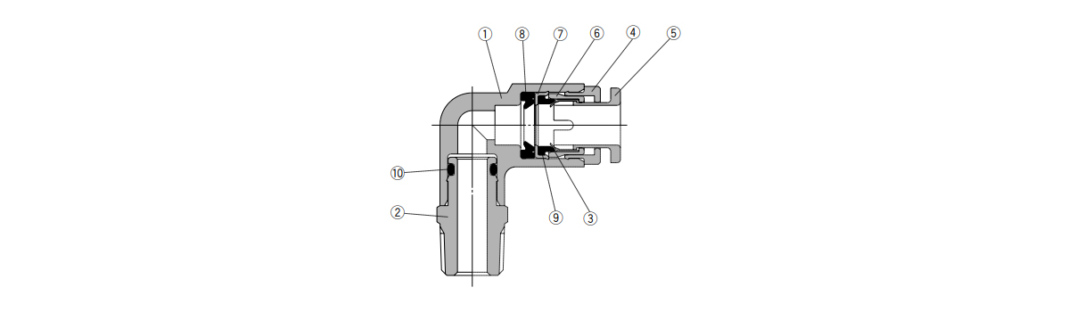 KPQ/KPG Series structural drawing 