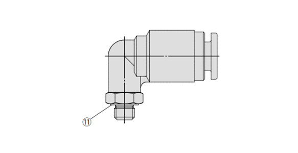 KPQ/KPG Series structural drawing (for M5 type) 