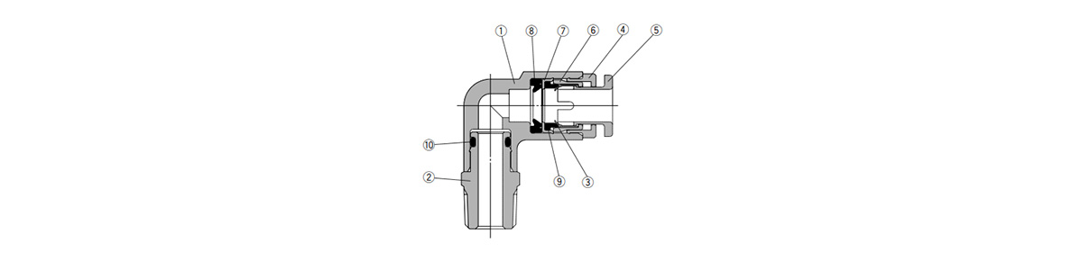 KPQ/KPG Series structural drawing 