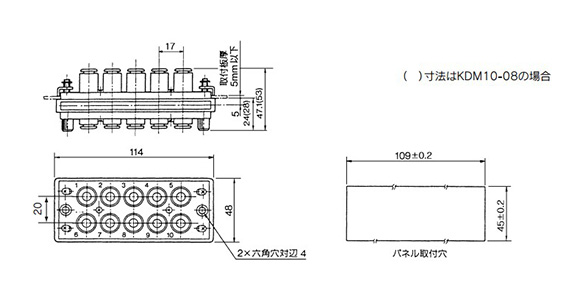 Rectangular Multi-Connector KDM: related images