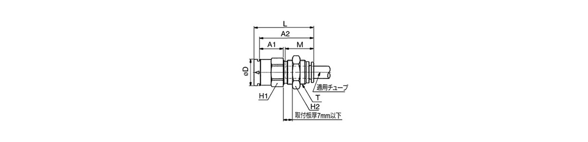 Bulkhead Female Connector KBE: related images