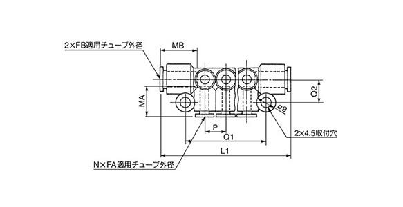 FR One-Touch Fittings Manifold: KRM11: related images