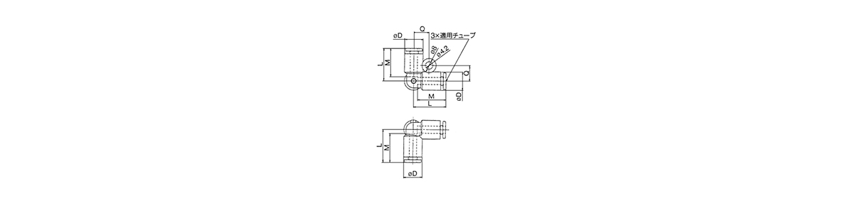 Delta Union: KGD outline drawing 