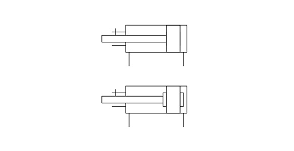 Symbol Without cushion / rubber bumper 