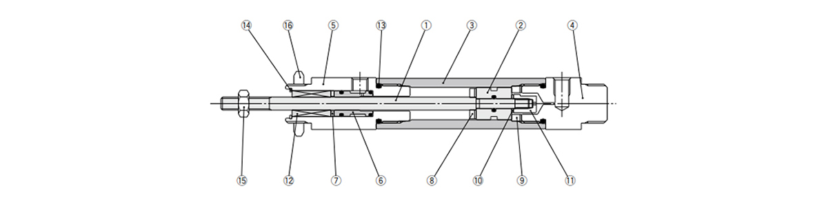 MQM Series structural drawing