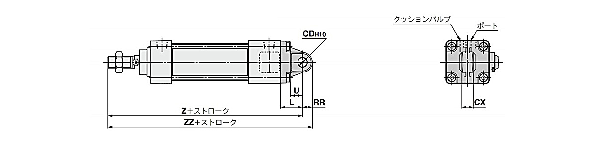 Foot type (L) / With head-end lock (-H□)