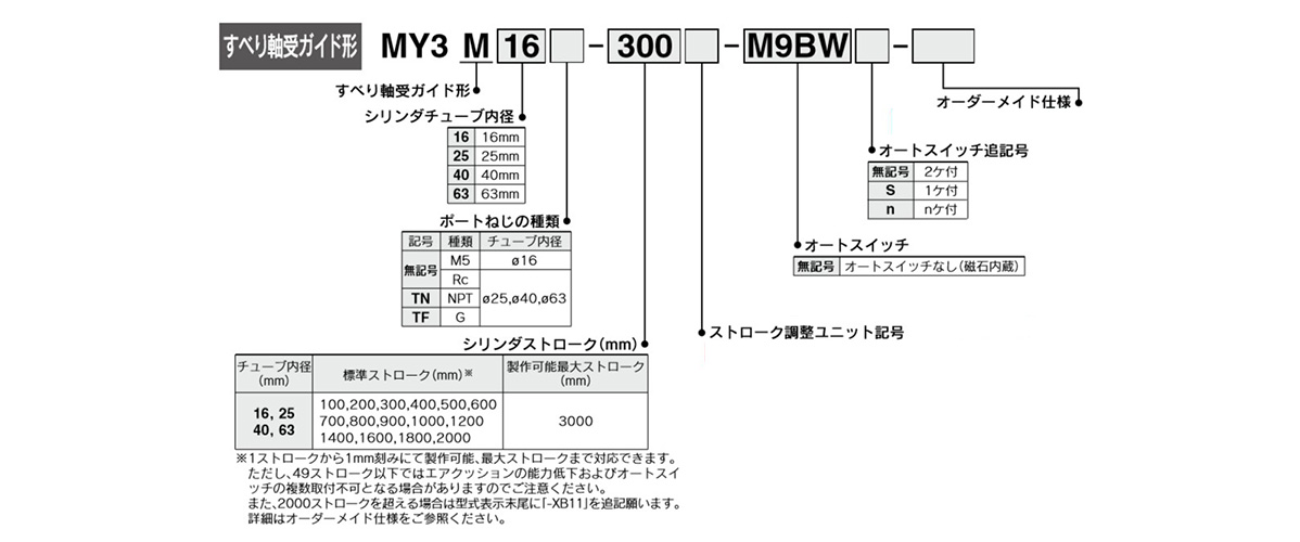 Model number example