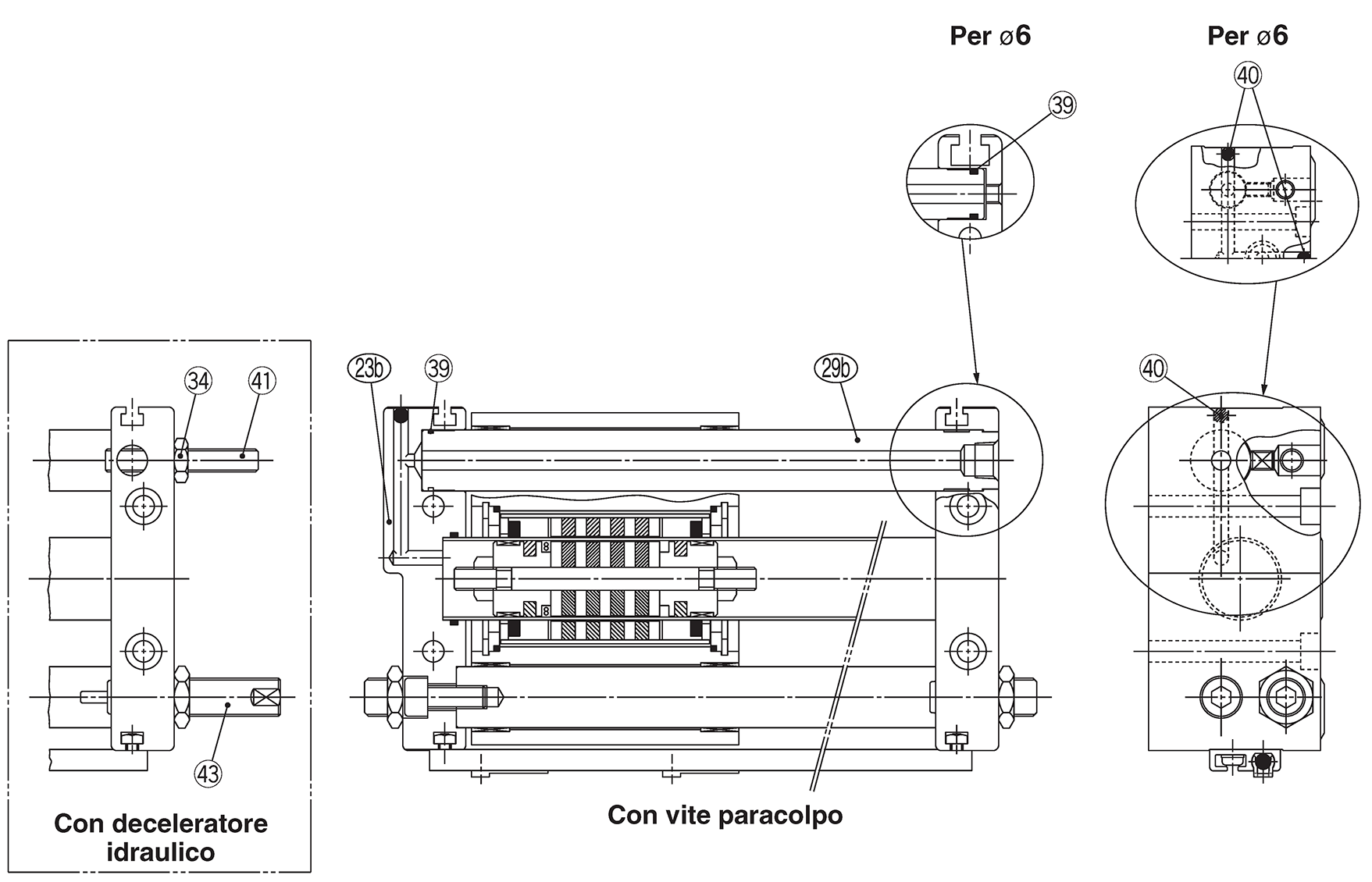 Disegno strutturale di CY1SG/tubazioni di tipo centralizzato