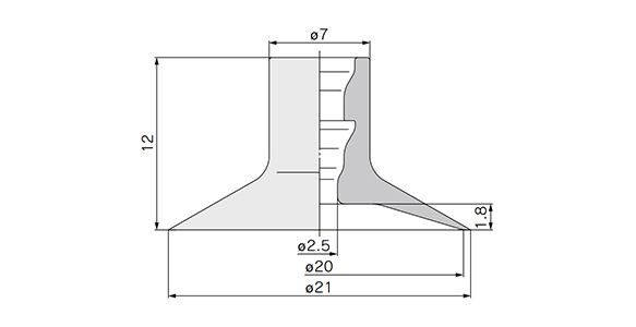 ZP2-20UT□ dimensional drawing