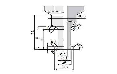 Applicable pad: 10U/16U dimensional drawing