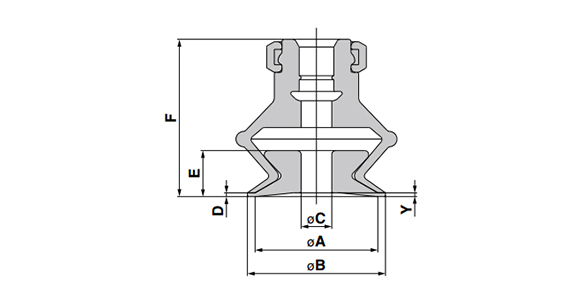 Resin Attachment dimensional drawing