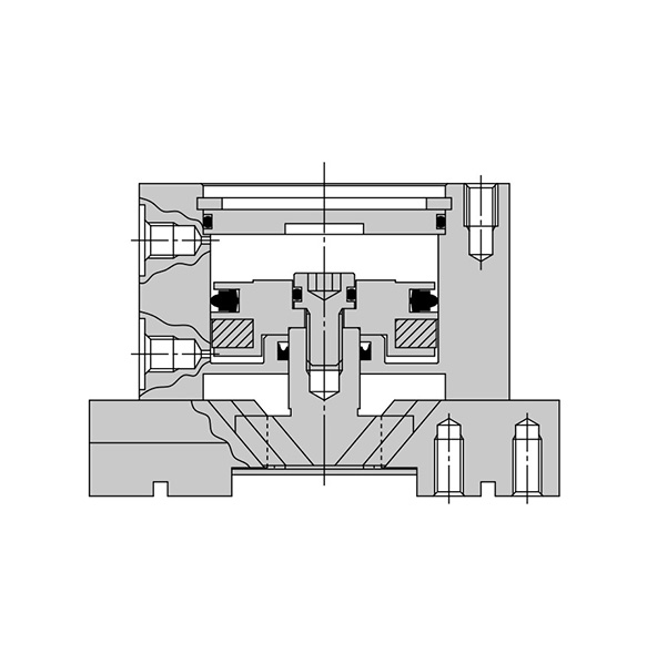 Open condition structure drawing